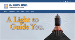 Desktop Screenshot of duluthbethel.org